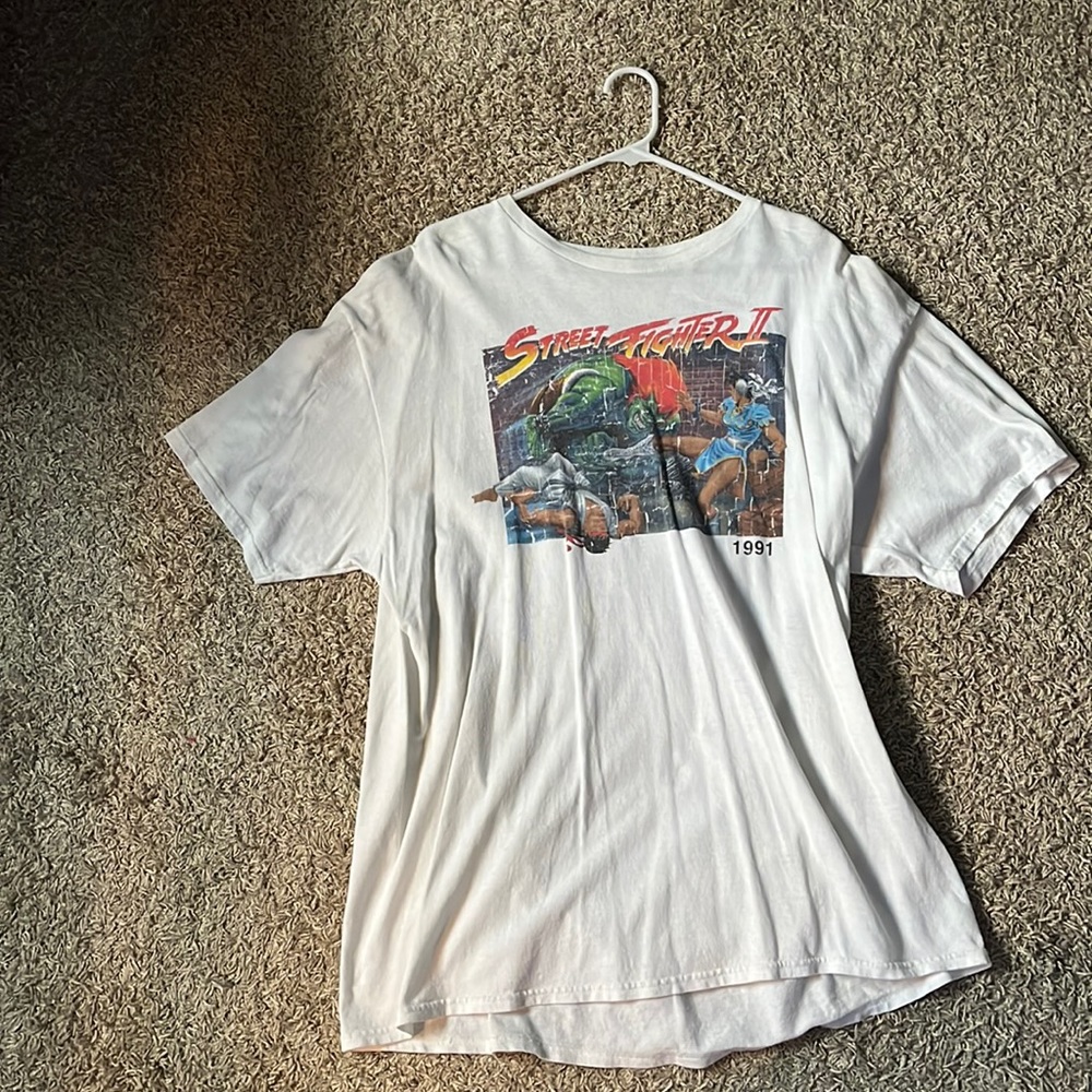 Mens street fighter 2 shirt